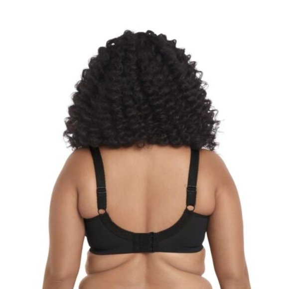 Goddess Bridget US 36H Full Coverage Underwire Bra Black & Cafe au lait lace - Picture 4 of 4